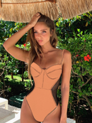 Maiô Com Abertura Nas Costas Modern Push - SUNSHINE