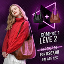 Bolsa Vintage Elegance - Couro Legítimo (Compre 1 Leve 2)