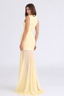 Vestido Longo Com Tule Modern Jholie