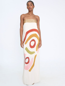 Vestido Longo Sem Alças Modern Hadija