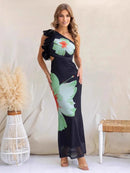 Vestilo Longo Floral Ombro Só Modern Layla