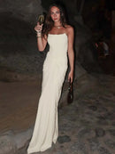 Vestido Longo Corselet Modern Vanilla