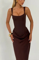 Vestido Longo com Corselet Modern Mia