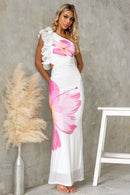 Vestilo Longo Floral Ombro Só Modern Layla