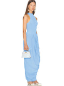 Vestido Longo Drapeado Modern Ayra