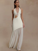 Vestido Longo com Tule Modern Fiorenza