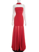 Vestido Longo Sem Alças Modern Adeline