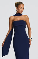 Vestido Longo sem Alças Modern Liz